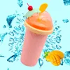Tasse de glace Slushy de 350ML, tasse à presser magique congelée, tasse de refroidissement, tasse de congélation, tasse de Smoothie Milkshake