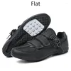 Sapatos de ciclismo tênis mtb grampo homens pedal plano bicicleta velocidade masculino montanha