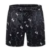 Shorts masculinos de verão designer lazer esportes 2024 moda secagem rápida calças de praia masculinas letras pretas e brancas impressas código asiático curto M-3XL