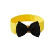 Vestuário para cães 2024 Pet Collar Suit Bow Tie Acessórios de nó ajustável