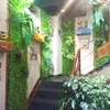 Fleurs décoratives bricolage plante artificielle fleur mur fond fausse herbe pelouse décoration de mariage centre commercial décor à la maison accessoires Simulation