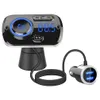 Caricabatteria per auto Bc49Bq Bluetooth per auto Lettore Mp3 USB wireless Chiamate manuali Fm Display a LED Kit Supporto 2 Connessione telefonica Drop Delivery Au Otev2