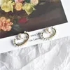 Boucles d'oreilles WTLTC rétro multi-perles, manchette d'oreille pour femmes, baroques en forme de C, boucles d'oreilles délicates grimpeuses, bijoux de mariage pour mariée