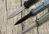 Нож 3300 INFIDEL OTF AUTO, 3,74 дюйма, стальное лезвие 440C, ручки из алюминиевого сплава/углеродного волокна, инструмент для кемпинга, тактические боевые ножи для самообороны BM 4600 3400 C07 A017