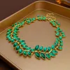 Medieval Vintage Jewelry, Niche, Exaggerated, Light , High-end Necklace for Women