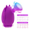 Mignon BullShaped Clit Sucer Vibrateur Fellation Oral Mamelon Clitoris Stimulateur Sex Toys pour Adultes 18 Femmes Masturbateur Produits 240320