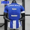 JMXX 24-25 maillots de football de Porto à domicile avant-match uniformes pour hommes maillot homme maillot de football 2024 2025 Version joueur