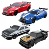 AE86 Jouets de véhicule de course de voiture télécommandée pour enfants 1/16 4WD 2.4G haute vitesse GTR RC voiture de dérive électrique enfants jouets cadeau 240311