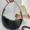 Echtes Leder Damen Unterarmhandtaschen schwarz Herren Luxus Designer Clutch Cross Body Tote Hobo Dreieck Halbmond Vintage Großhandel Geldbörsen Schulter