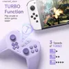 Controller di gioco Joystick Scheda da gioco wireless EasySMX T37 adatta per Nintendo Switch PC Deck Steam e controller da gioco Bluetooth con giroscopio a 6 assi