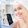 Newest 4 In 1 multi 12 D HIFU microcrystal depth 8 Ice hammer Face Lifting Rf Microneedling Radio Frequency Wrinkle Removal Treatment