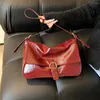 Dripstring Women Retro Crossbody Bag z klamrą w stylu vintage Pu skóra duża pojemność codzienna torebka dla kobiet