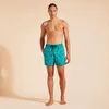 Vilebre Herren Shorts Bermuda Pantaloncini Boardshorts MEN SWIM SHORTS TORTUES MULTICOLORES Trunks Herren Surfwear Bermudas Beach Short Turtles Sommer 89667