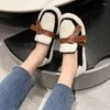 Casual Shoes Woolen For Women In Winter Wear Flat Soles Plush And Lazy People Put On Fashionable Versatile Hairy Cotton
