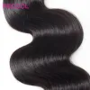 Perruques Reolol Body Wave Bundles Brésilien Remy Hair Weave Sewle Backs Terbe 1/3/4 Poucles Extensions de cheveux humains Couleur naturelle