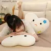 Poupées en peluche Nouveau mignon amour vos dents en peluche jouet dents de canard pourri horloge oreiller remplissage coussin doux garçons et filles habitude cadeaux Q240322