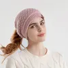 Berets yoga gorro chapéu para mulheres inverno quente bonés feminino casual chapéus headpiece run bandage menina faixas de cabelo headbands