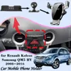 Mobiltelefonhalter befindet sich mobile Zellenstand für Renault Koleos Samsung QM5 HY 2008 ~ 2016 AIR VENT CLIP TELECHTE BLACKT GRAVITY MOUNDHALTER Accessoires 240322