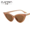 2 pcs Fashion luxury designer Personalized cats Eye Sunglasses 2022 new trend Small Frame Sunglasses Womens ins street photography Sunglasses