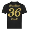 S-4XL 24 25 Eintracht Frankfurt Futebol Jerseys 125 Anos Aniversário DFB POKAL FINAL 2024 2025 RODE ACHE Homens Camisas de Futebol Crianças Kits 125th Black Gold