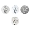 Dekorativa blommor 3 PCS Vase gren Fake Tree Branches For Decoration Plant Boho Artificial Christmas