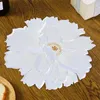 Table Mats 2024 Super Flowers Embroidery Placemat Cup Mug Tea Pan Kitchen Dining Place Mat Lace Doily Wedding Drink Pad