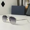Składane okulary przeciwsłoneczne osobowość marka mody projektant Pilot Men Men Outdoor Driving Classic Star Luksusowe okulary słoneczne UV400 240314