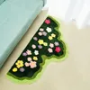 カーペットチューフティング植物フラワーカーペットグリーンモスリビングルーム床エリアパッドマットラグベッドベッドベッドベッド装飾
