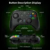 Spelkontroller Joysticks Easysmx 9124 Wireless Gaming Controller Bluetooth Gamepad Joystick för Nintendo Switch PC Laptop Phone Smart TVY240322