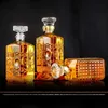 Bar Gereedschap DEOUNY Vierkante Kristallen Glazen Wijnfles Transparante Kruik Whisky Karaf 500 ML 1000 ML Thuis Bar Tool 240322