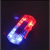 Lumière de Police d'épaule LED rouge bleu, Logo multifonction, étiquette personnalisable, Clip clignotant, feux de sécurité d'avertissement