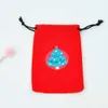 Stilar Drawstring Gift Blessing 8 Creative Flanell Candy Bag Christmas Supplies grossist