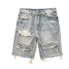 Shorts masculinos Kakan - Novo Verão Mens Estrito Denim Shorts Coreano Juventude Popular Slim Fit Calf Quarter Calças Jeans K58-DK322 J240322