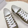 Luxuriöse r Freizeitschuhe Jane Low Schnür-Sneaker Designer Damen Patch Canvas Leder grau Canvas-Schuhe mit dicken Sohlen Komfort-Schuh-Sneakers Outdoor