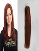 33 Dark Auburn Brown Straight Loop Micro Ring Hair 1gstrand 50spack 50g 100 Brazilian Human Hair Extensions 4b Micro Link Hair7071225