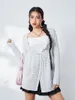 Women's Knits Women S Cable Knit Sweaters Casual Long Sleeve Square Neck Button Down Loose Tops