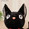 Мягкие плюшевые животные Мультфильм KikiS Служба доставки Kawaii Jiji Kiki Плюшевые игрушки Аниме Подушка Мягкая кукла Украшение комнаты Игрушки для детей Подарок L240322