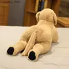 Animali di peluche ripieni Super simulazione Mamma Bambini Cane Labrador Peluche ripiene realistici Animali Golden Retriever Giocattoli per bambole per cuccioli di cane L240322