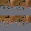 Vente chaude lunettes de créateur optique deux tons couleur épissage miroir jambes modèle en métal lunettes de soleil lentille en verre ronde lunettes polarisées occhiali da sole uomo hj076 C4