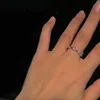 Lady Designer Ringen Sterling Zilver Paarse Diamanten Kroon Saturn Ring Stijlvolle Ring van Goede Kwaliteit