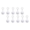 Keychains 10 Pcs Bionic Volleyball Pendant Child Gifts Kidcraft Playset Pu Key Decorations