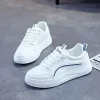 Skor maogu 2023 vår mode non slip casual skor platt löpning sheo laceup komfort sneakers vita skor kvinnor zapatos de mujer 40