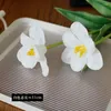 Decorative Flowers PU Tulips Fake Flowery Branch Real Touch Big Home Wedding Decoration Flores Artificial Apartment Decorating Supplies