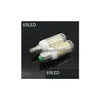 LED電球E27 E14 24W SMD5730ランプ7W 12W 15W 18W 220V 110VコーンライトBBS CHANDELIER 36 48 56 69 72 LEDドロップ配信照明DHFJM