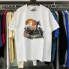 TシャツデザイナーTシャツヘルスターシャツ服の服ヒップスター洗浄ファブリックストリートグラフィティレタリングフォイルプリントビンテージブラックルーズフィッティングS-XL