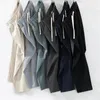 Men's Pants Cotton Linen Male Summer Breathable Solid Color Trousers Fitness Streetwear Ankle-Length