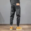 Jeans masculinos 2024 inverno outono algodão casual calças masculinas de alta qualidade