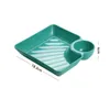 Plates Tableware Dinnerware Fruit Plate Square Kitchen Accessories Serving Creative Tray Japanese Household Sushi Dish