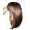 Toppers 100% mänskligt hår tjocka toppers för kvinnor brasiliansk hårstycke naturliga peruk 3 klipp i hårförlängningar för hår tunnare nonremy
