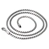 Chains Factory Wholesale S925 Sterling Silver Trend Twin Rope Simple Personality Retro Thai Men And Women Clavicle Necklace